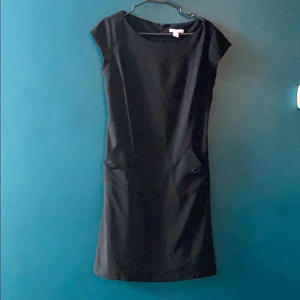 Black dress with pockets